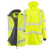 Leo Workwear Clovelly With Torrington Class 3 Hi-Vis Yellow Anorak Bodywarmer Leo Workwear Clovelly With Torrington Class 3 Hi-Vis Yellow Anorak Bodywarmer